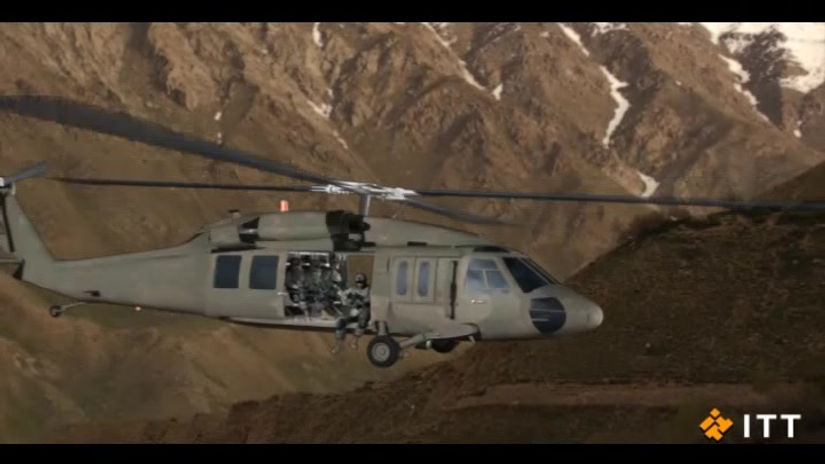 ITT Helicopter amimation